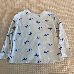 Old Navy Airplane L/S Tee